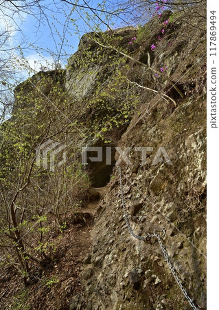Mt. Myodai's third stone gate and hiking trail 117869494