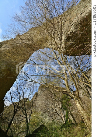 Mt. Myodai First Stone Gate and Rocky Peaks 117869505