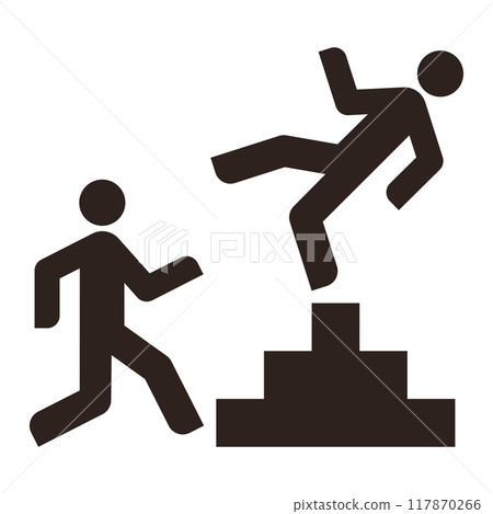 Competition concept. Competitors to win symbol 117870266