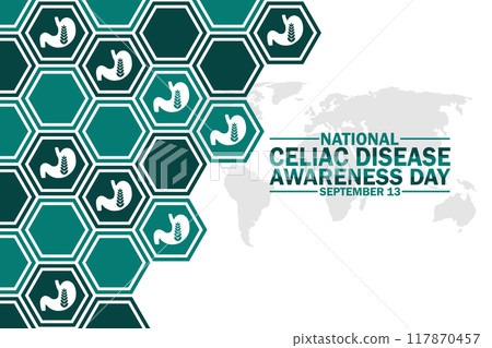 National Celiac Disease Awareness Day, background National Celiac Disease Awareness Day, background 117870457