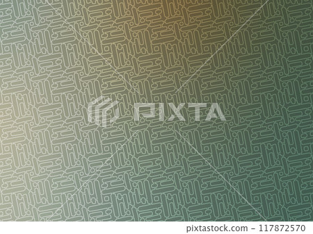 Green pattern geometry line modern soft background 117872570