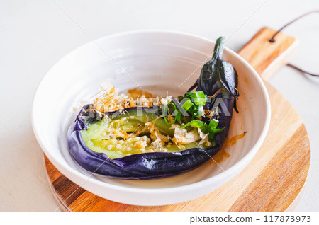 微波爐蒸茄子 117873973