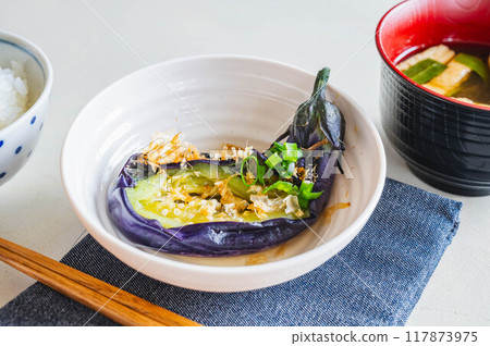 微波爐蒸茄子 117873975