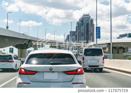 Highway congested Highway congested 117875729