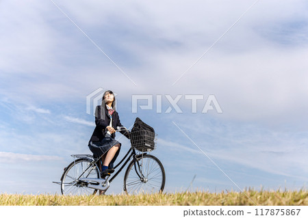 Bicycle schooling Bicycle schooling 117875867
