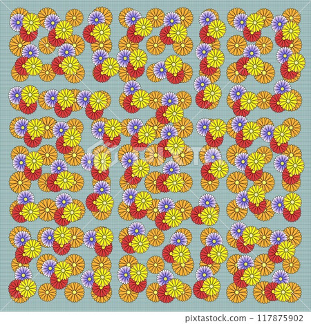 Chrysanthemum wallpaper illustration Chrysanthemum wallpaper illustration 117875902