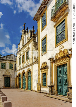 Antique church in Baroque style in Olinda Antique church in Baroque style in Olinda 117876008