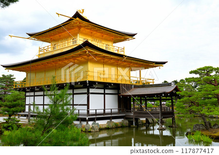 京都的金閣寺 京都的金閣寺 117877417