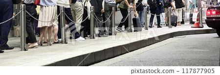 出租車等候線 出租車等候線 117877905