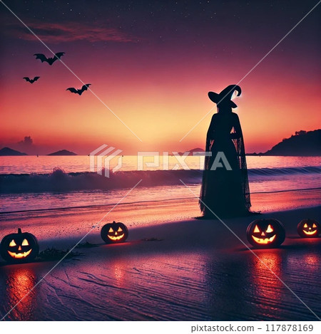 Halloween at Dusk 117878169