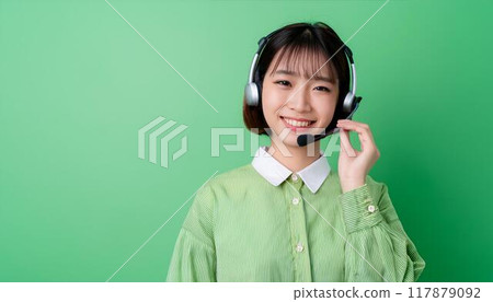 20多歲的女接線生。 117879092