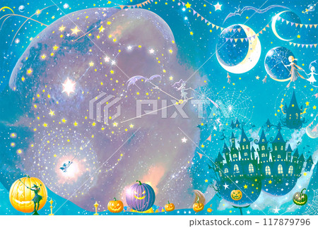 延伸至宇宙盡頭的星空與萬聖節世界的合作 117879796