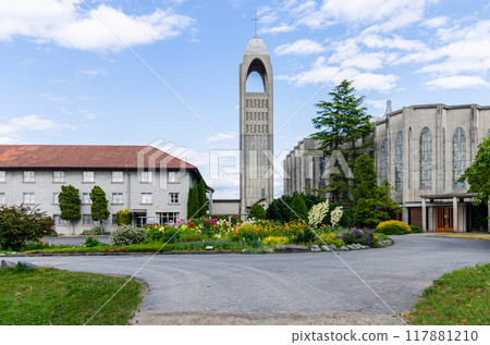 Westminster Abbey in Mission, BC, Canada Westminster Abbey in Mission, BC, Canada 117881210