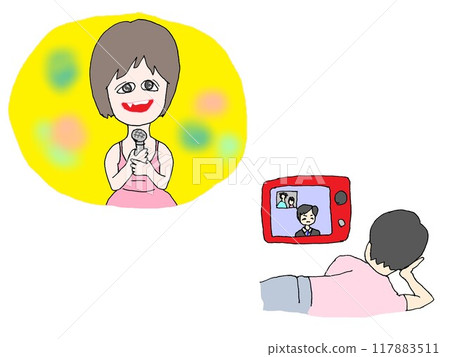電視裡偶像話題的看法 電視裡偶像話題的看法 117883511