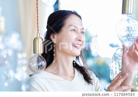 Stylish senior lady Stylish senior lady 117884583