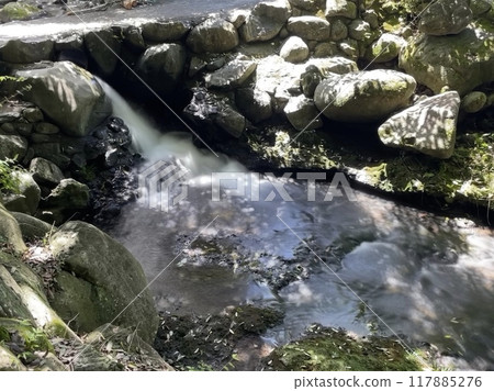 Small waterfall 117885276