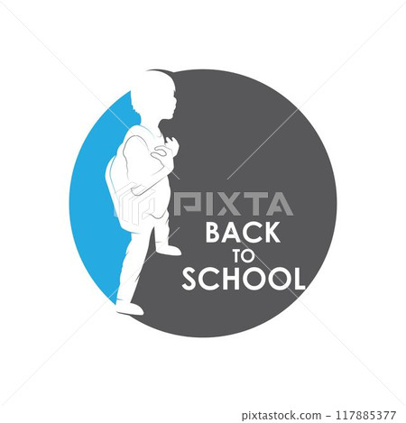 Back to School icon vector 117885377