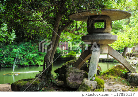 Oyama Shrine fountain 117886137