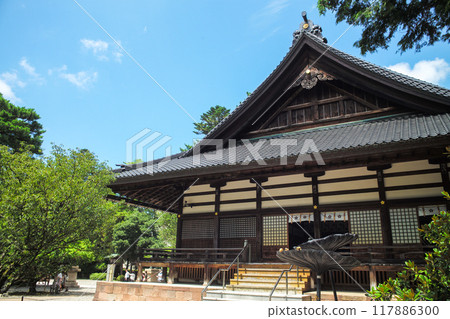 Oyama Shrine in summer Oyama Shrine in summer 117886300