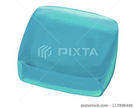 肥皂（藍色）無印章 117886486