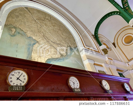 Beautiful post office in Ho Chi Minh City Beautiful post office in Ho Chi Minh City 117886631