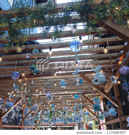 Glass wind chimes at Kurokabe Square's "Kurokabe Glass Museum" 117886987