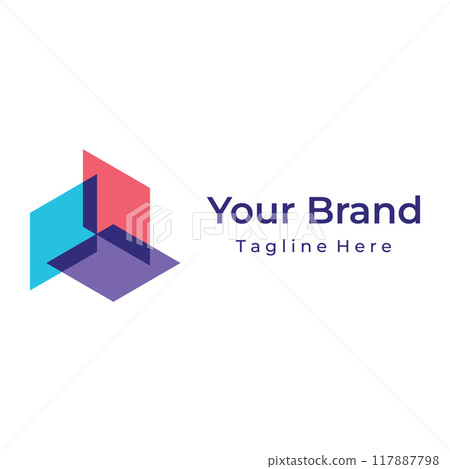 Block chain logo template design.Geometric block chain with hexagons, modern technology box. Block chain for business, technology and data signs. Block chain logo template design.Geometric block chain with hexagons, modern technology box. Block chain for business, technology and data signs. 117887798