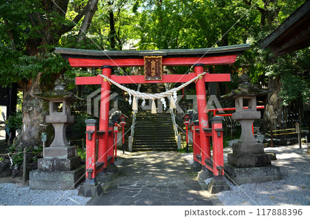 群馬縣高崎市山名町 山名八幡宮 保育平安的神社 117888396