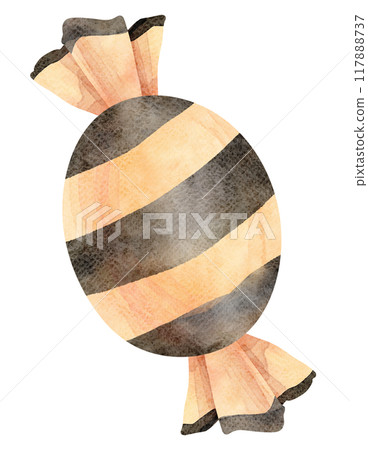 Watercolor Halloween Candy-2 Watercolor Halloween Candy-2 117888737