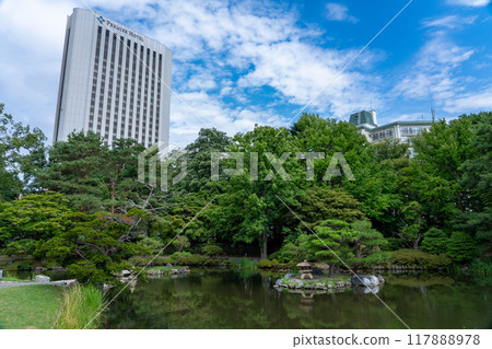北海道札幌中島公園的夏天 北海道札幌中島公園的夏天 117888978