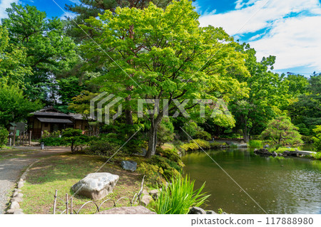Sapporo in summer Nakajima Park Hokkaido Sapporo in summer Nakajima Park Hokkaido 117888980