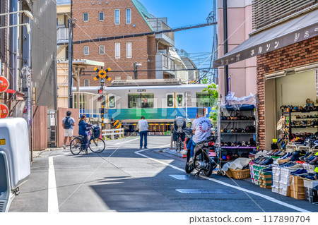 Cityscape of Toshima Ward, Tokyo - Shiinamachi Station 117890704