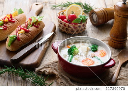 奶油燉菜(白燉菜) 奶油燉菜(白燉菜) 117890970