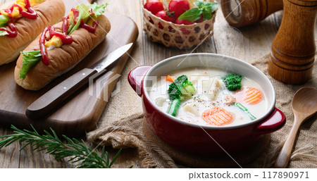 奶油燉菜（白燉菜） 117890971