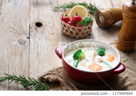 奶油燉菜（白燉菜） 117890984