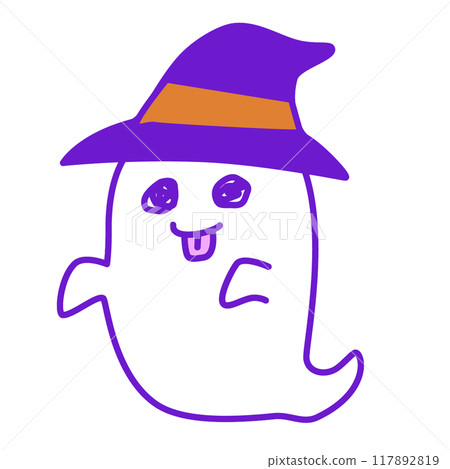 Cute ghost 117892819
