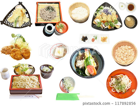 Cutout material set - Japanese food Cutout material set - Japanese food 117892856