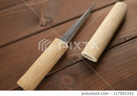 Small knife for crafting 117893342