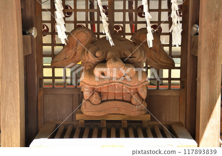 群馬縣高崎市山名町，平安分娩、育兒之神，山名八幡神社的隱神 117893839