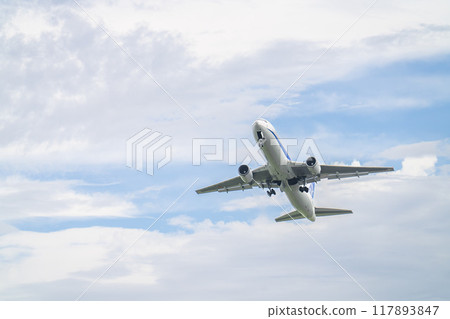 Plane taking off, Natori City, Miyagi Prefecture Plane taking off, Natori City, Miyagi Prefecture 117893847