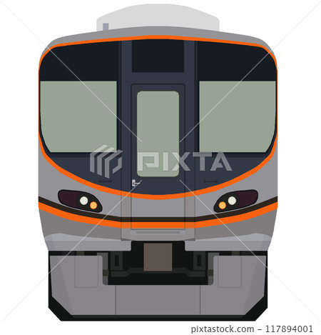 Pixel art style Osaka Loop Line 323 series 117894001