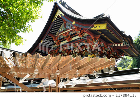 Yamana Hachiman Shrine, the god of safe childbirth and child rearing, Yamana Town, Takasaki City, Gunma Prefecture 117894115