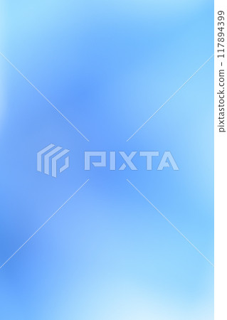 Background material with blurred effect made of washi paper (blue color) 117894399