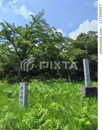 勝山城跡山頂（山梨縣都留市） 117894957