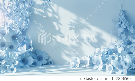 花背景素材（生成AI） 117896502