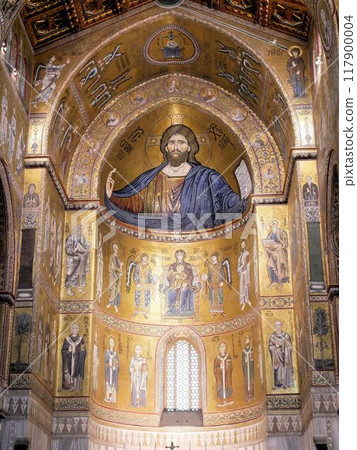 蒙雷阿萊大教堂基督馬賽克（義大利巴勒莫） 117900004