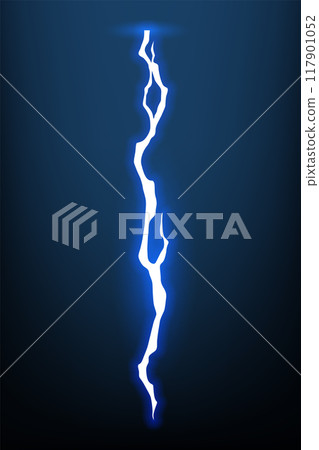 Lightning animation with sparks. Electricity thunderbolt danger, light electric powerful thunder. Bright energy effect, vector illustration Lightning animation with sparks. Electricity thunderbolt danger, light electric powerful thunder. Bright energy effect, vector illustration 117901052