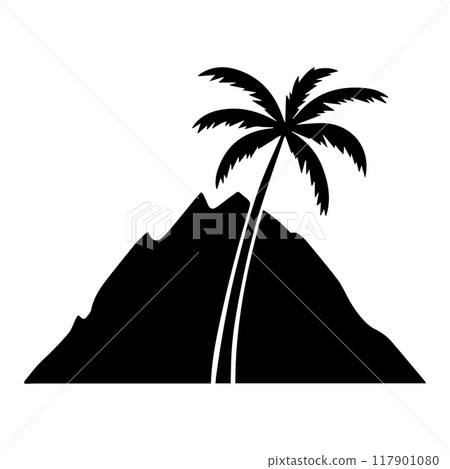 A mountain and tree image designed for multipurpose use. The design should be clean, minimalistic, and versatile, making it perfect for various applications such as logos, posters A mountain and tree image designed for multipurpose use. The design should be clean, minimalistic, and versatile, making it perfect for various applications such as logos, posters 117901080