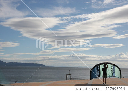 夏日的海岸 117902914