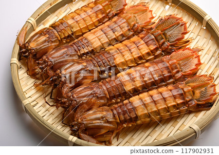 Boiled shrimp Boiled shrimp 117902931